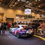 ADAC auf der Essen Motor Show 2022: Der Honda Civic Type R von Martin Andersen, Meister in der ADAC TCR Germany